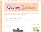 Quotes and Letters